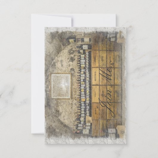 HAMbyWG -招待状 – ワインセラー 招待状 (正面)