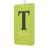 HAMbyWG - 現代のモノグラム カーエアーフレッシュナー (左)