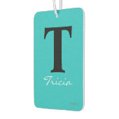 HAMbyWG - 現代のモノグラム カーエアーフレッシュナー (左)