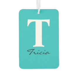 HAMbyWG - 現代のモノグラム カーエアーフレッシュナー