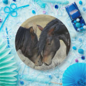 HAMbyWG -紙プレート9" – ホース ペーパープレート (パーティー)