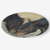 HAMbyWG -紙プレート9" – ホース ペーパープレート (アングル)