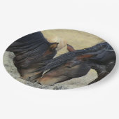 HAMbyWG -紙プレート9" - 2馬 ペーパープレート (アングル)