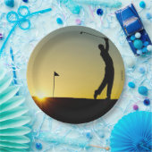 HAMbyWG -紙プレート – ゴルファー ペーパープレート (パーティー)