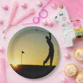 HAMbyWG -紙プレート – ゴルファー ペーパープレート (パーティー)