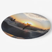 HAMbyWG -紙プレート – スケートボーダー ペーパープレート (アングル)