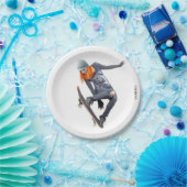 HAMbyWG -紙プレート – スケートボーダー ペーパープレート (パーティー)