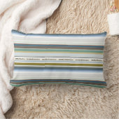 HAMbyWG -装飾用クッション – フォーフィッシュストライプ ランバークッション (ブランケット)