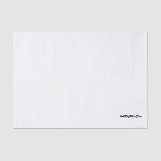 HAMbyWG 10lbティッシュペーパー、ベージュ 薄葉紙 (正面)