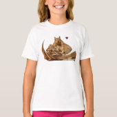HAMbyWG ComfortBlend® Sweatshirt Squirrel Swoop Tシャツ (正面)