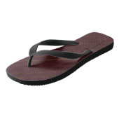 HAMbyWG - Mens Flip-Flops Burgundy Mix ビーチサンダル (アングル)