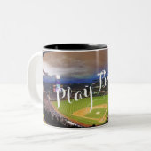 HAMbyWG - Personalizable Mug - 遊 Ball ツートーンマグカップ (正面左)