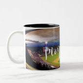 HAMbyWG - Personalizable Mug - 遊 Ball ツートーンマグカップ (左)