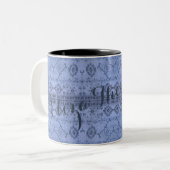 HAMbyWG - Personalizable Mug India Ink Light Blue ツートーンマグカップ (正面左)