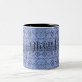 HAMbyWG - Personalizable Mug India Ink Light Blue ツートーンマグカップ (中央)