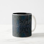 HAMbyWG - Personalizable Mug - Snake - Gray/Blue ツートーンマグカップ (正面右)