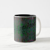 HAMbyWG - Personalizable Mug - Snake - Green/Red ツートーンマグカップ (正面右)