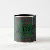 HAMbyWG - Personalizable Mug - Snake - Green/Red ツートーンマグカップ (中央)