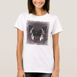 HAMbyWG SlouchyボーイフレンドTシャツ – プラム Tシャツ