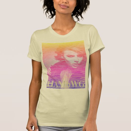 HAMbyWG SlouchyボーイフレンドTシャツ – 準備完了 Tシャツ (正面)