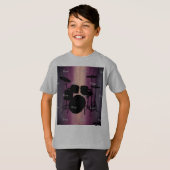 HAMbyWG - Tシャツ – アメジスト – ドラム (正面フル)