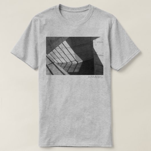 HAMbyWG - Tシャツ – 建築010617 0107 (デザイン正面)