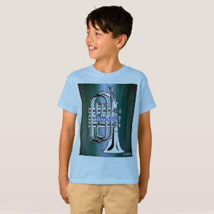 HAMbyWG - Tシャツ – 紫 – トランペット