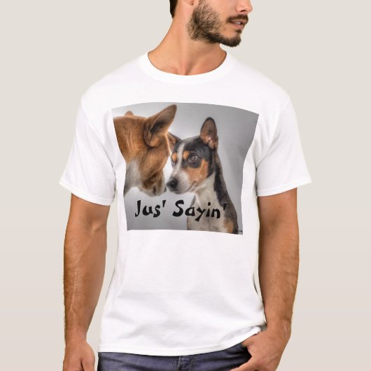 HAMbyWG - Tシャツ – Jus'Sayin' (正面)