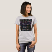 HAMbyWG - Tシャツ – Life is No Joke (正面フル)