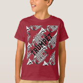 HAMbyWG - Tシャツ – Trumpet (正面)