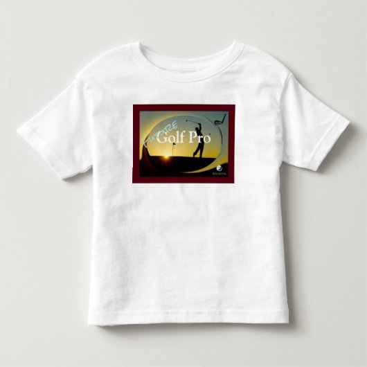 HAMbyWG - Toddler Sweatshirt Future Golf Pro Boy トドラーTシャツ (正面)