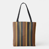 HAMbyWG - Tote Bag – 色数々の付き線 トートバッグ (裏面)