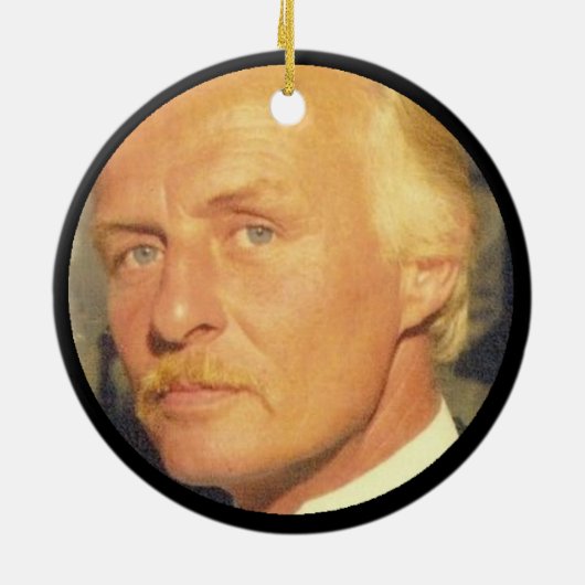 HAMbyWhiteGloveキャンドルバタフライトリビュートオーナメント セラミックオーナメント (裏面)