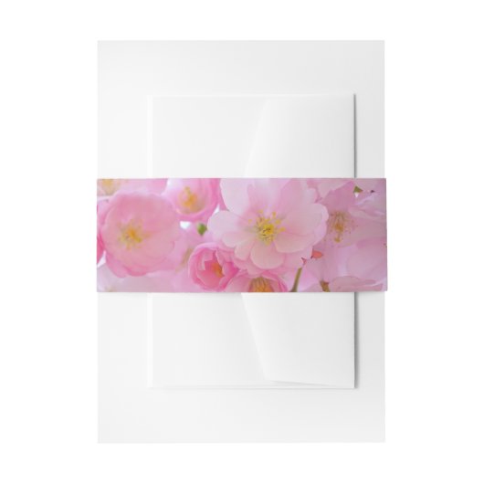 HAMbyWhiteGlove招待状バンド – 日本のさくらんぼ 招待状ベリーバンド (正面例)