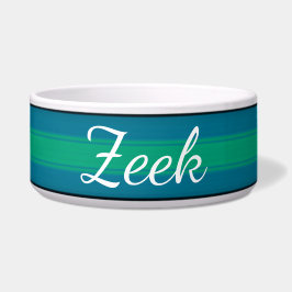 HAMbyWhiteGlove – ドッグフードボウル熱いターコイズ ボウル