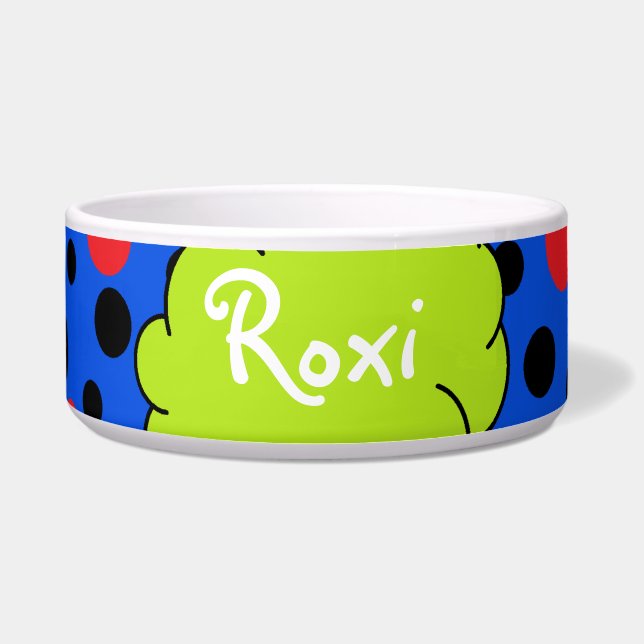 HAMbyWhiteGlove – ドッグフードボウル – 漫画帳 ボウル (正面)