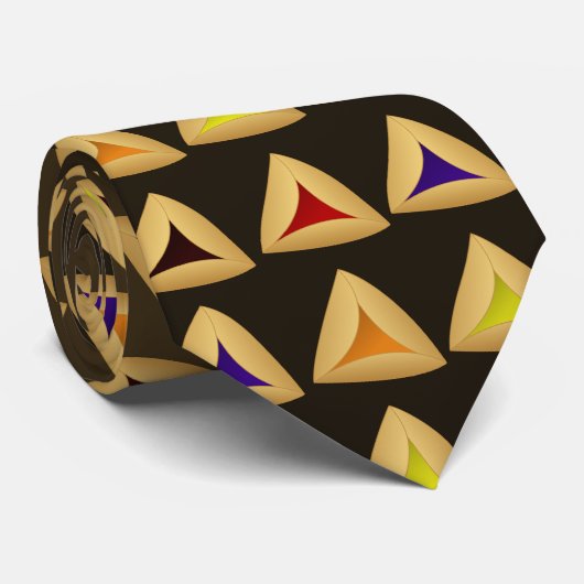 Hamentashenの列 ネクタイ (ロール)