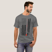 Hamerican 素晴らし Ham Radio Premium Tシャツ (正面フル)