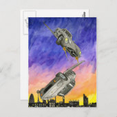 Hamgeeの鍋を追求しているバーノン主 ポストカード (正面/裏面)