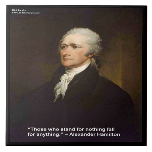 Hamilton "何にでもついていく" セラミックフォトタイル タイル (正面)