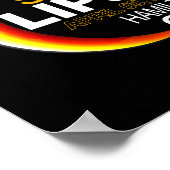 Hamilton 2024 太陽の Eclipse 2024 040824 Eclipse ポスター (角)