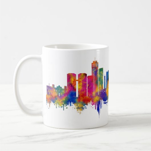 Hamilton Canada Skyline コーヒーマグカップ (左)