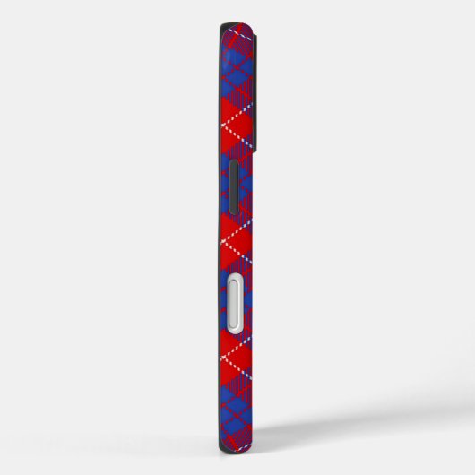 Hamilton Clan Badge & Tartan iPhone / iPad case Case-Mate iPhoneケース (裏面 / 右)