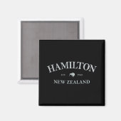 Hamilton New Zealand Hamilton Nz Graphic Print  マグネット (正面/裏面)
