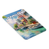 Hamilton, pearl of Bermuda マグネット (右側)