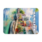 Hamilton, pearl of Bermuda マグネット (横)