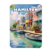 Hamilton, pearl of Bermuda マグネット (縦)