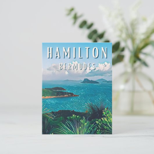 Hamilton : Perle des Bermudes ポストカード (スタンド正面)