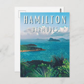 Hamilton : Perle des Bermudes ポストカード (正面/裏面)