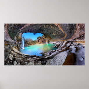 Hamilton Pool - Austin Texas ポスター